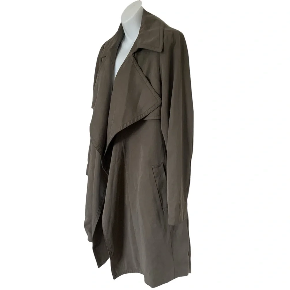 Club Monaco Claudine Trench Coat Size Medium - Picture 5 of 13